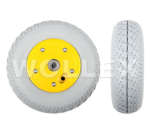 50018001 2.80/2.50-4 Akülü Tekerlekli Sandalye 9" Dolgu Ön Teker - 1
