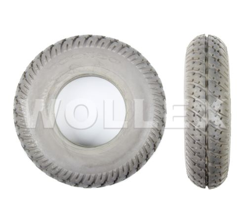 80718002 W807 Akülü Tekerlekli Sandalye 200x50 Dolgu Arka Teker - 1