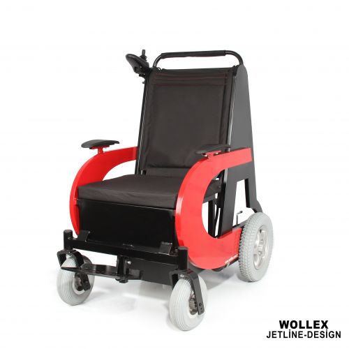 Jetline-Design Refakatçi Sürüşlü Akülü Tekerlekli Sandalye - 1
