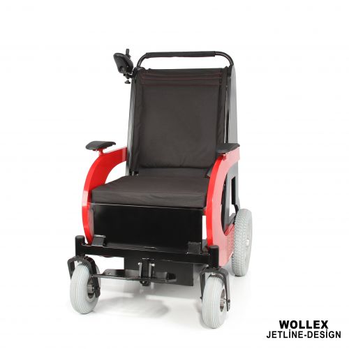 Jetline-Design Refakatçi Sürüşlü Akülü Tekerlekli Sandalye - 2