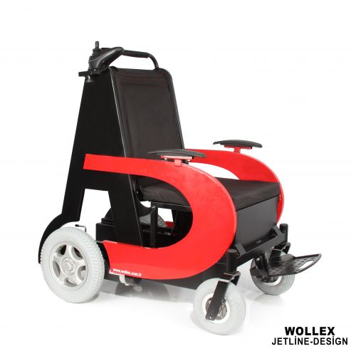 Jetline-Design Refakatçi Sürüşlü Akülü Tekerlekli Sandalye - 7