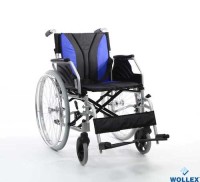 W217 Aluminyum Hafif Manuel Tekerlekli Sandalye - 6