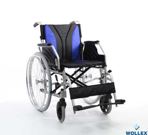 W217 Aluminyum Hafif Manuel Tekerlekli Sandalye - 6