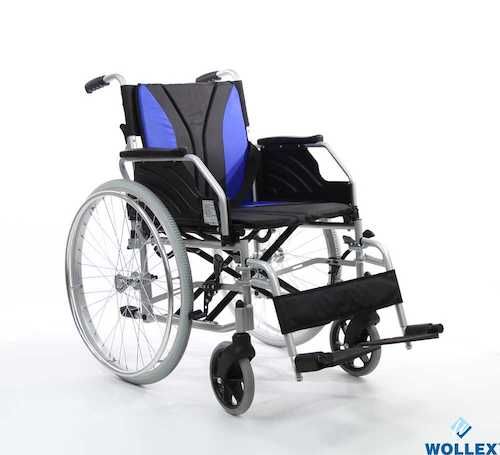 W217 Aluminyum Hafif Manuel Tekerlekli Sandalye - 7