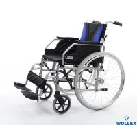 W217 Aluminyum Hafif Manuel Tekerlekli Sandalye - 24