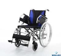 W217 Aluminyum Hafif Manuel Tekerlekli Sandalye - 27