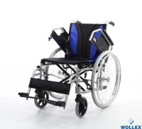W217 Aluminyum Hafif Manuel Tekerlekli Sandalye - 33