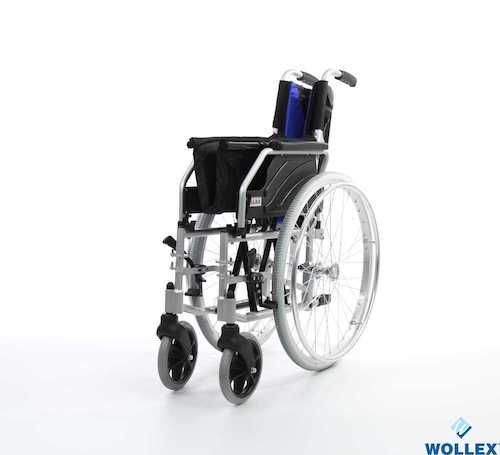 W217 Aluminyum Hafif Manuel Tekerlekli Sandalye - 46