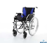 W217 Aluminyum Hafif Manuel Tekerlekli Sandalye - 60
